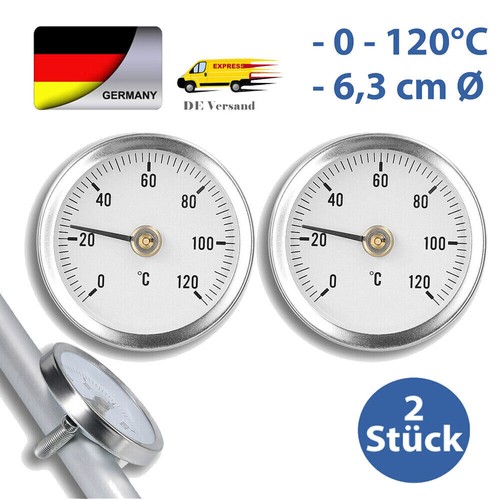 Thermometer analog 120 - analog, 120°c