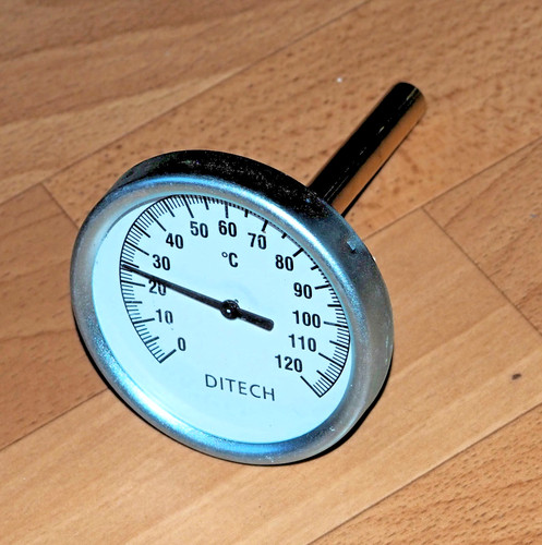Heizungs thermometer mit - thermometer,
