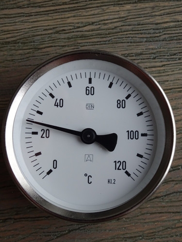 Thermometer ø63mm heizung - thermometer,