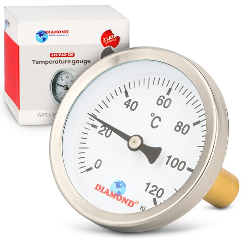 Bimetall thermometer 40 mm - bimetall,